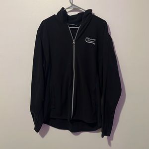 black stewarts zip up
